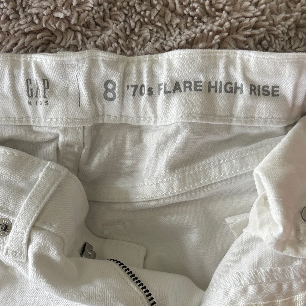 GAP kids '70s Flare High Rise Jeans